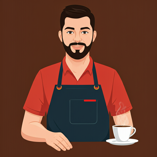 Cafe owner visual for specialist cafe bookkeeping support
