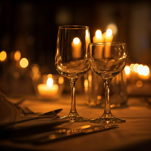 Elegant dinner setting representing high-stakes catering event finance