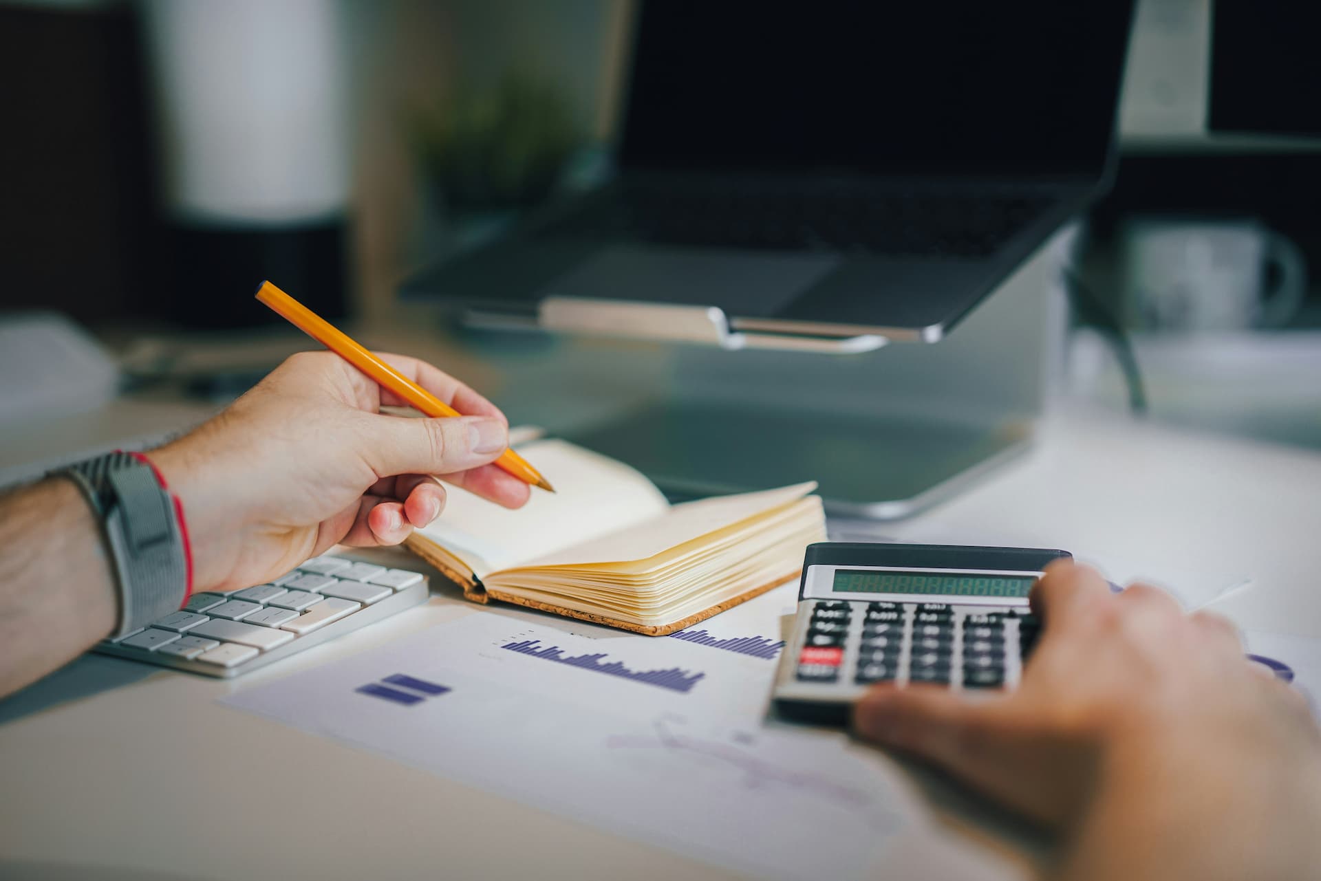 Organised bookkeeping reports for a letting agency