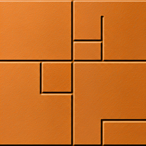 Repetitive stacks of terracotta bricks in soft morning light, emphasizing structural order and warm earthen tones